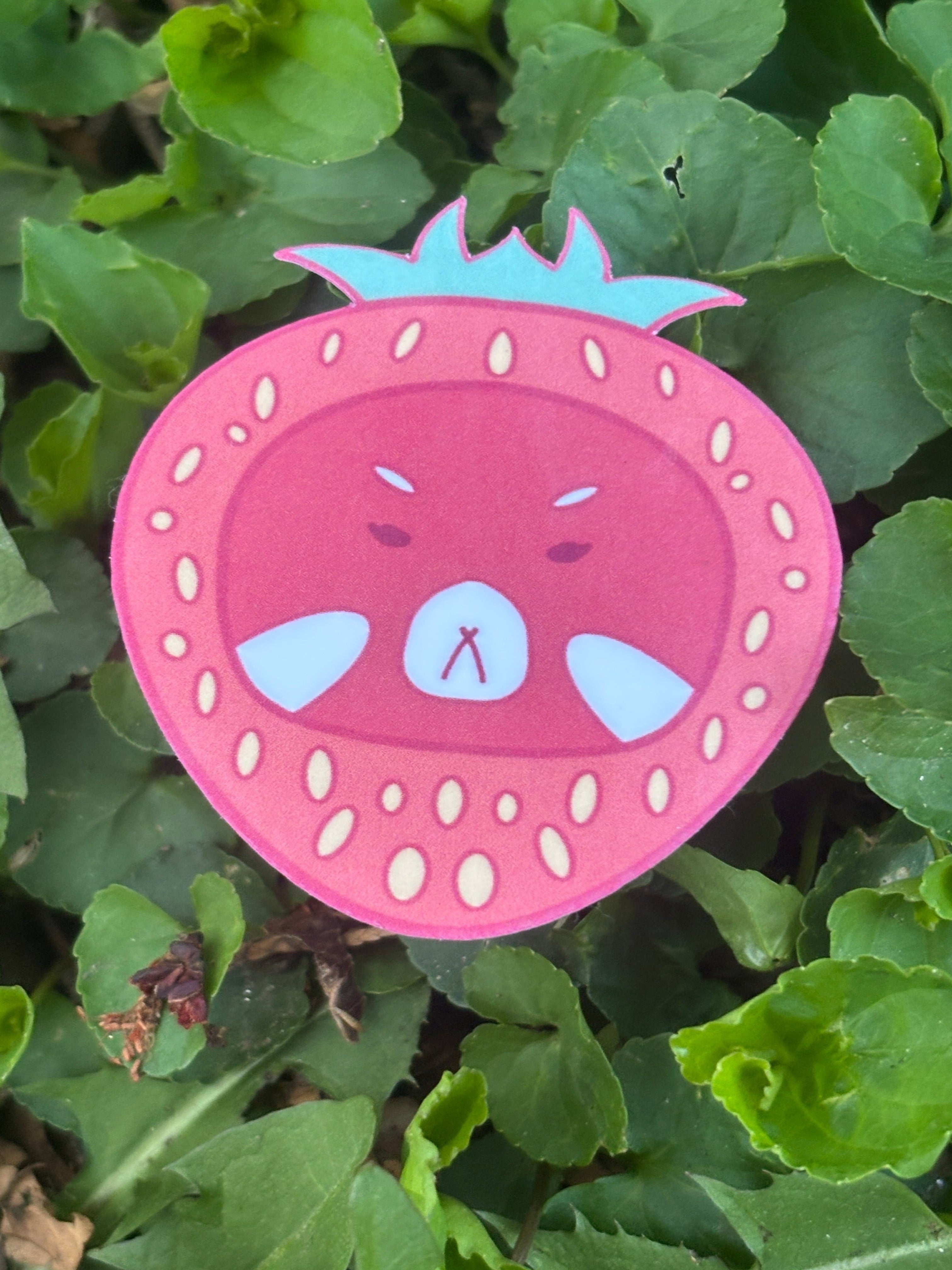 Strawberry Cherry Sticker