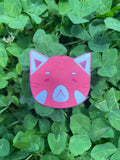 Sleepy Cherry Sticker