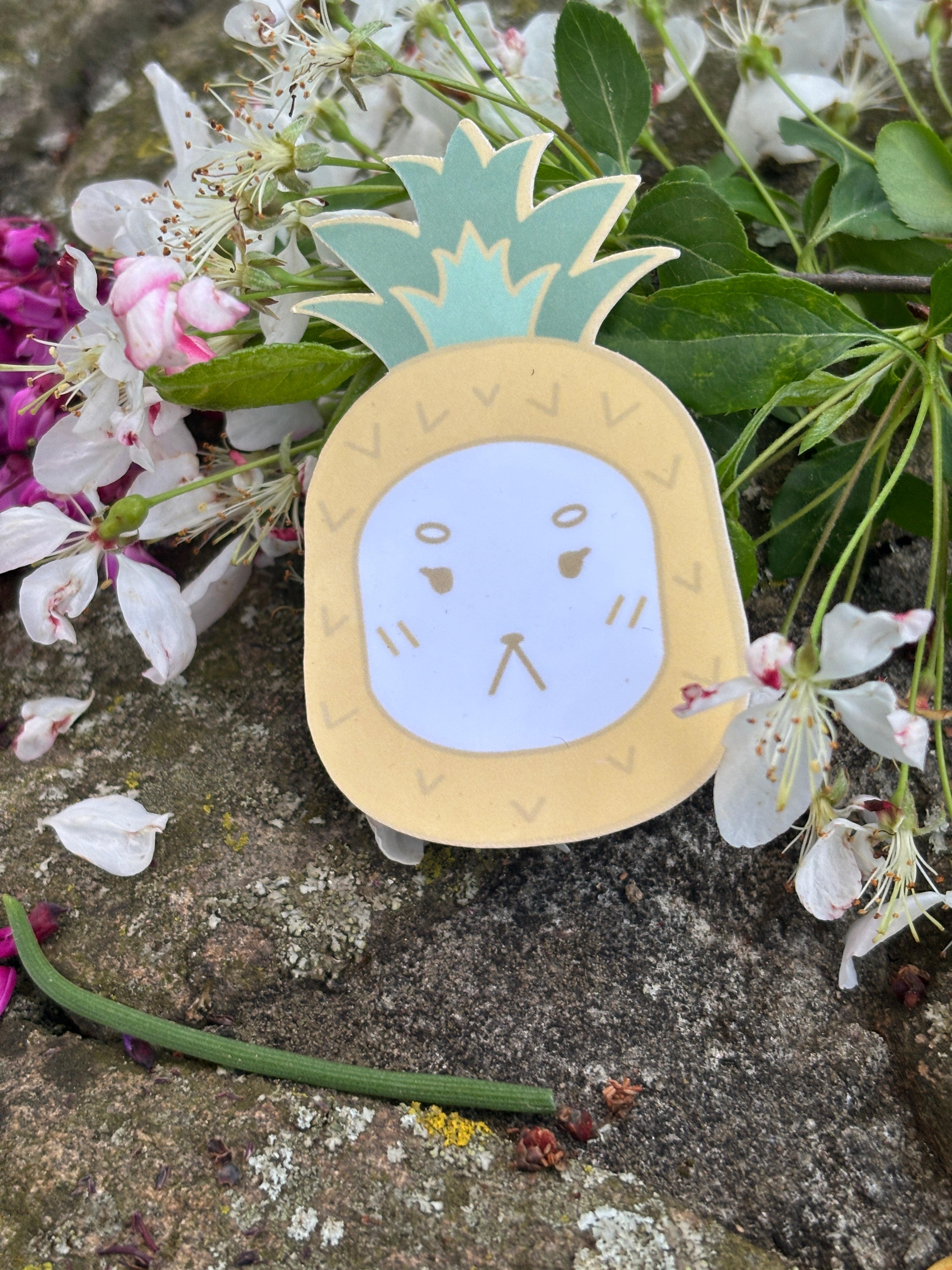 Pineapple Bunny Sticker
