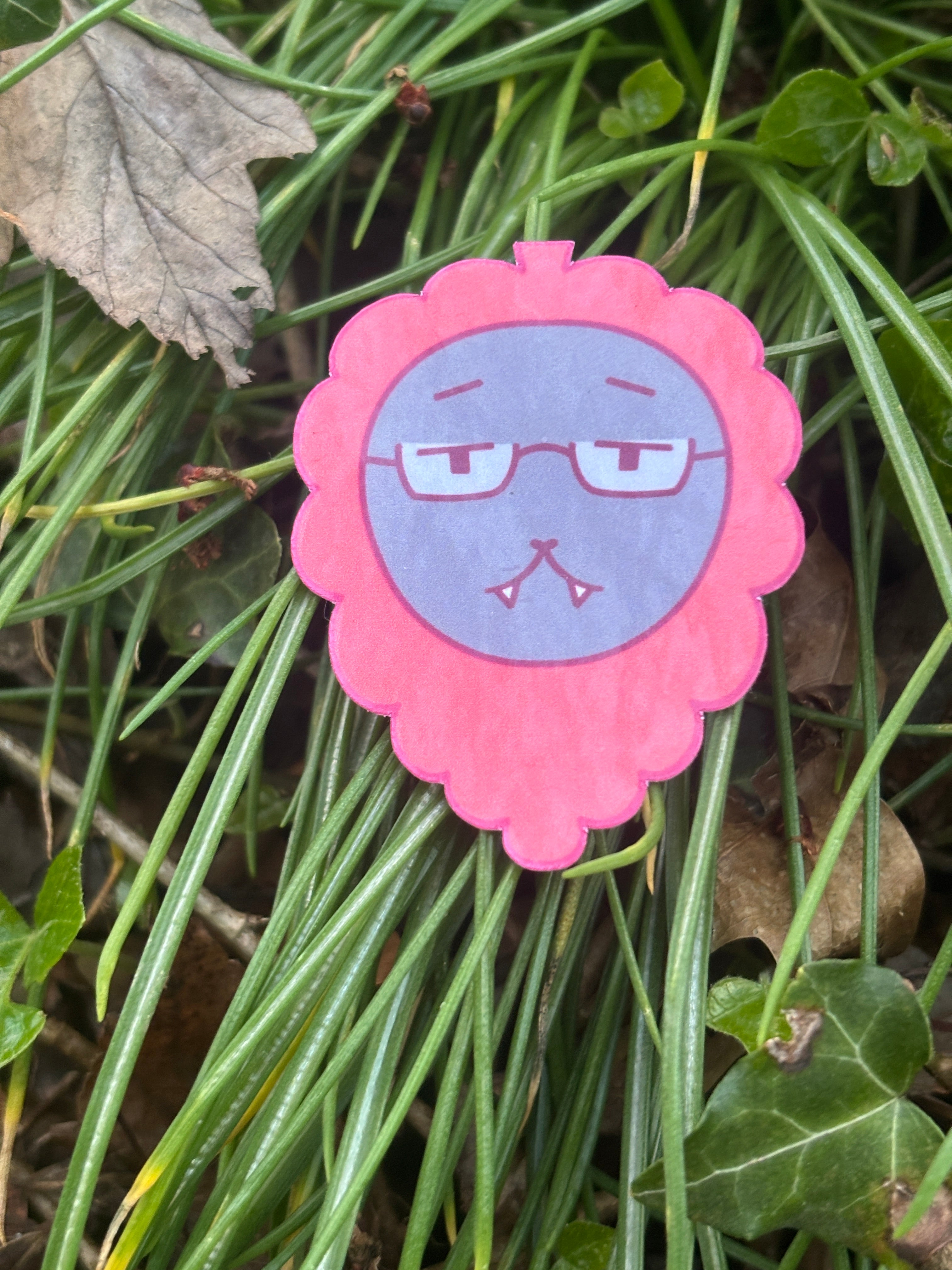 Raspberry Carlos Sticker
